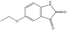 5-ethoxy-1H-indole-2,3-dione Struktur