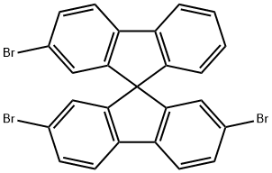 2,2',7'-Tribromo-9,9'-Spirobi[9H-fluorene] Struktur