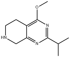 4-methoxy-2-(propan-2-yl)-5H,6H,7H,8H-pyrido[3,4-d]pyrimidine Struktur