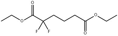 Diethyl 2,2-Difluorohexanedioate Struktur