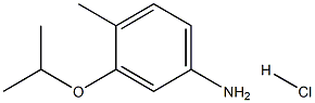 3-Isopropoxy-4-methylaniline hydrochloride Struktur