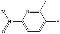 3-fluoro-2-methyl-6-nitropyridine Struktur