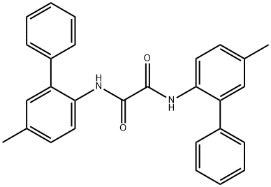 Ethanediamide, N1,N2-bis(5-methyl[1,1'-biphenyl]-2-yl)- Struktur