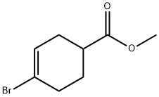 methyl 4-bromocyclohex-3-enecarboxylate Struktur