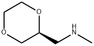 (S)-1-(1,4-Dioxan-2-yl)-N-methylmethanamine Structure