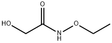 N-ethoxy-2-hydroxyacetamide Struktur