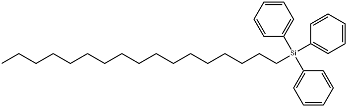 HEPTADECYLTRIPHENYLSILANE Struktur