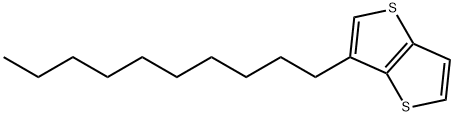 3-Decylthieno[3,2-b]thiophene Struktur