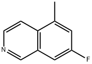 7-fluoro-5-methylisoquinoline Struktur