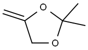 2,2-Dimethyl-4-methylidene-1,3-dioxolane Struktur