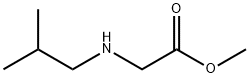 methyl 2-[(2-methylpropyl)amino]acetate Struktur