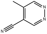 4-Pyridazinecarbonitrile, 5-methyl- Struktur