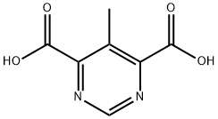 5-Methylpyrimidine-4,6-dicarboxylic acid Struktur