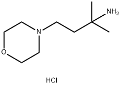 2-methyl-4-morpholinobutan-2-amine dihydrochloride Struktur