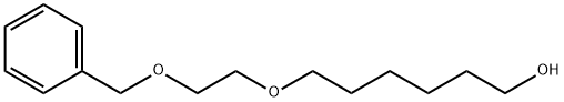 6-(2-(benzyloxy)ethoxy)hexan-1-ol Struktur