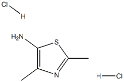 dimethyl-1,3-thiazol-5-amine dihydrochloride Struktur