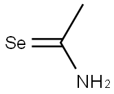 Ethaneselenoamide Struktur