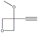 3-ethynyl-3-methoxyoxetane Struktur