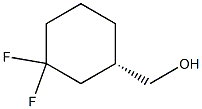 [(1S)-3,3-difluorocyclohexyl]methanol Struktur