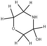 morpholin-2,2,3,5,5,6,6-d7-3-ol Struktur