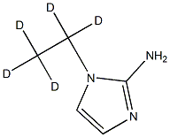 1-(ethyl-d5)-1H-imidazol-2-amine Struktur