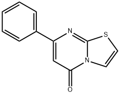 7-Phenyl-5H-thiazolo[3,2-a]pyrimidin-5-one Struktur