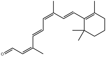 Retinal, (9-cis,13-cis)- Struktur