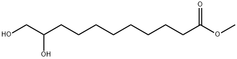 Undecanoic acid, 10,11-dihydroxy-, methyl ester Struktur