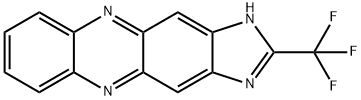 2-(trifluoromethyl)-1H-imidazo[4,5-b]phenazine Struktur