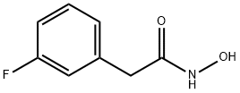 2-(3-fluorophenyl)-N-hydroxyacetamide Struktur