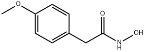 N-hydroxy-2-(4-methoxyphenyl)acetamide Struktur