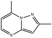 2,7-dimethylpyrazolo[1,5-a]pyrimidine Struktur