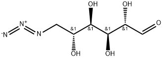 6-Azido-6-deoxy-D-mannose Struktur