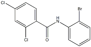 N-(2-bromophenyl)-2,4-dichlorobenzamide Struktur