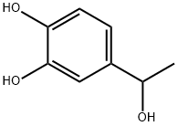 1,2-Benzenediol, 4-(1-hydroxyethyl)- Struktur