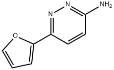 3-Amino-6-(2-furyl)pyridazine Struktur