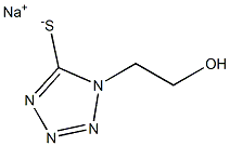 Sodium 1-(2-hydroxyethyl)-1H-tetrazol-5-ylthiolate Struktur