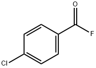 Benzoyl fluoride, 4-chloro- Struktur