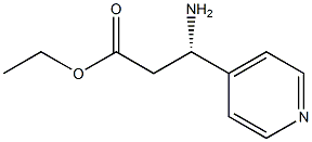 ETHYL (3S)-3-AMINO-3-(PYRIDIN-4-YL)PROPANOATE Struktur