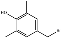 4-(bromomethyl)-3,5-dimethylphenol Struktur