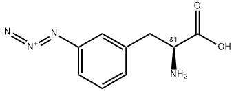 3-azido-L-phenylalanine Struktur