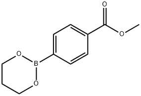 Methyl 4-(1,3,2-dioxaborinan-2-yl)benzoate Struktur