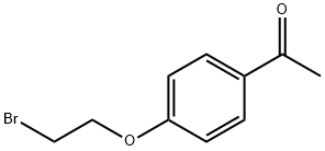 1-[4-(2-bromoethoxy)phenyl]ethanone Struktur