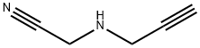 2-(prop-2-yn-1-ylamino)acetonitrile Struktur