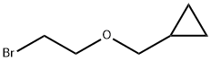 [(2-bromoethoxy)methyl]cyclopropane Struktur