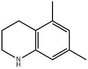 5,7-dimethyl-1,2,3,4-tetrahydroquinoline Struktur