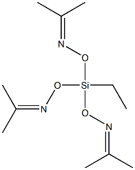 5-ethyl-2,8-dimethyl-5-[(propan-2-ylideneamino)oxy]-4,6-dioxa-3,7-diaza-5-silanona-2,7-diene Struktur