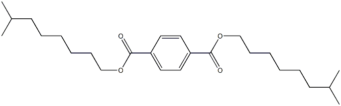 1,4-Benzenedicarboxylic acid, 1,4-diisononyl ester Struktur