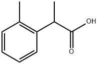 2-(2-methylphenyl)propanoic acid Struktur