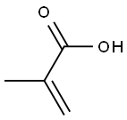 2-methylprop-2-enoic acid Struktur